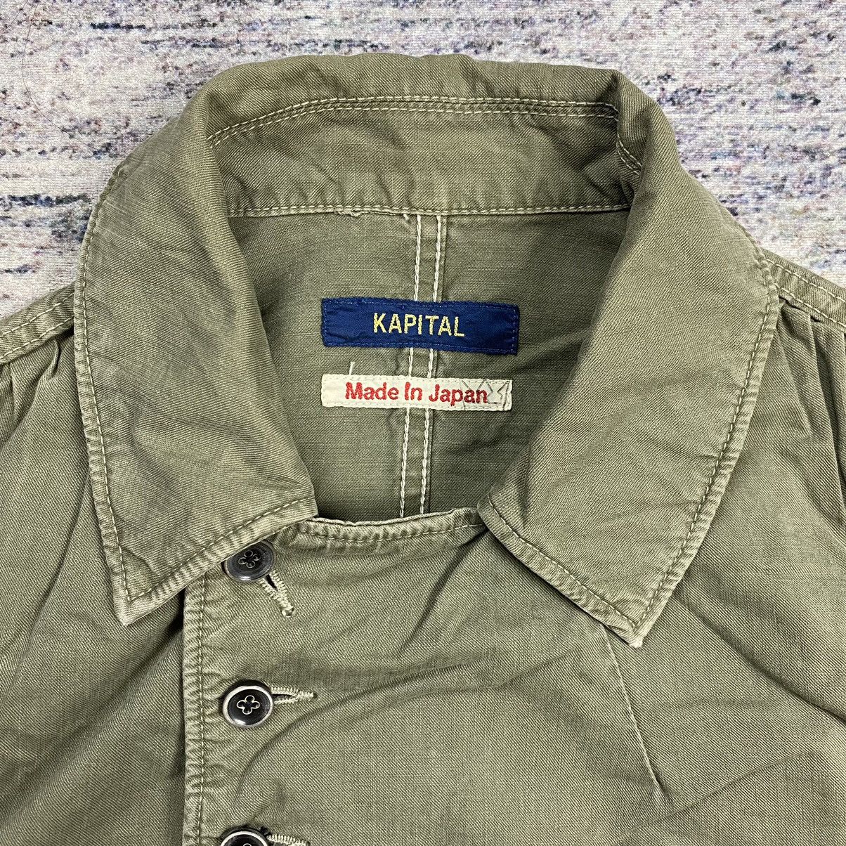 Kapital Kapital asymmetrica button chore canvas jacket Size US S / EU 44-46 / 1 - 6 Thumbnail