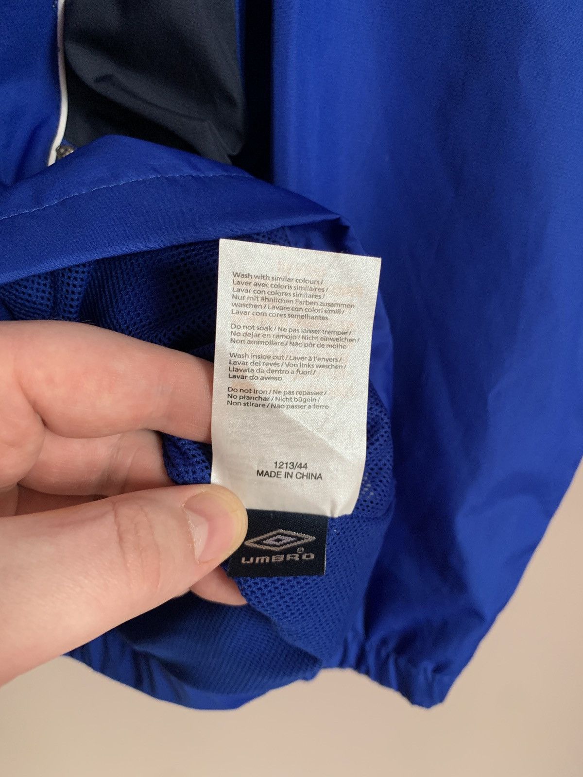 Umbro Everton FC football soccer vintage Umbro jacket hooded Size US M / EU 48-50 / 2 - 13 Thumbnail