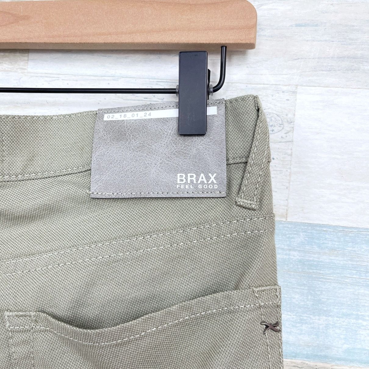 BRAX BRAX Chuck Hi Flex Jeans Green Slim Straight Mens 32x34 Size 32" / US 10 / IT 46 - 6 Thumbnail