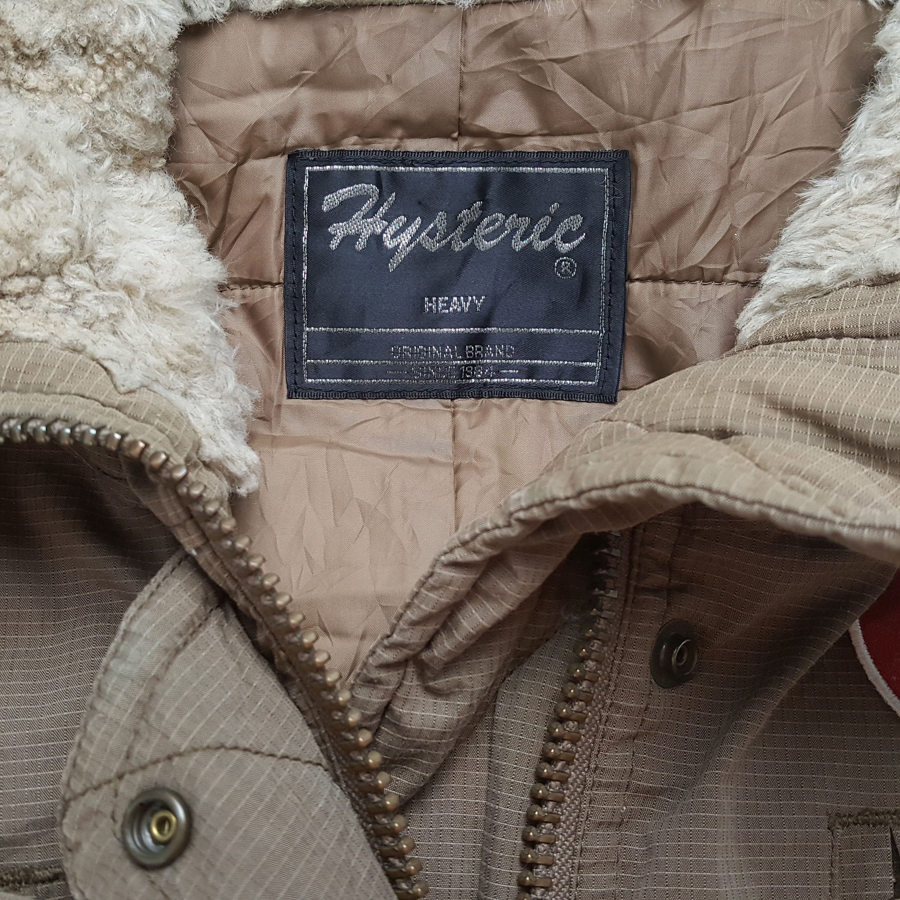 Hysteric Glamour × Japanese Brand × Vintage Vintage HYSTERIC GLAMOUR Japan Fashion Brand Parkas Jacket Size S / US 4 / IT 40 - 11 Thumbnail