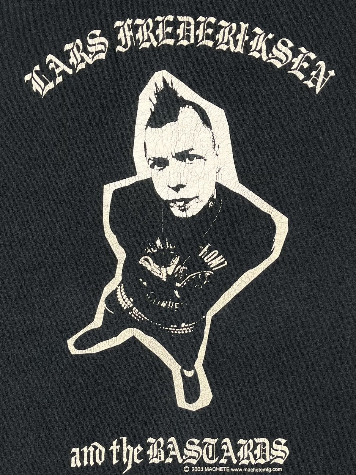 Band Tees × Vintage Vintage Rancid Lars Frederiksen rare punk rock band tee 2003 Size US M / EU 48-50 / 2 - 4 Thumbnail