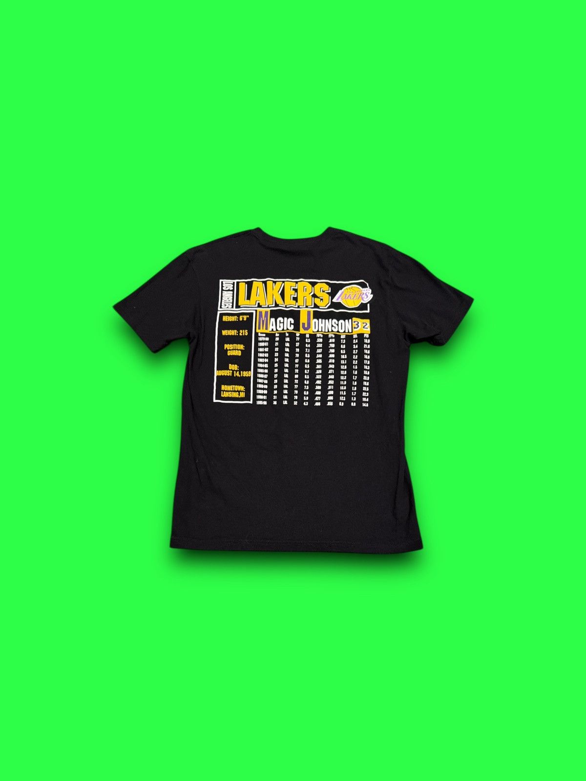 Mitchell & Ness LA Lakers Magic Johnson Mitchell & Ness hardwood classics T Size US M / EU 48-50 / 2 - 2 Thumbnail
