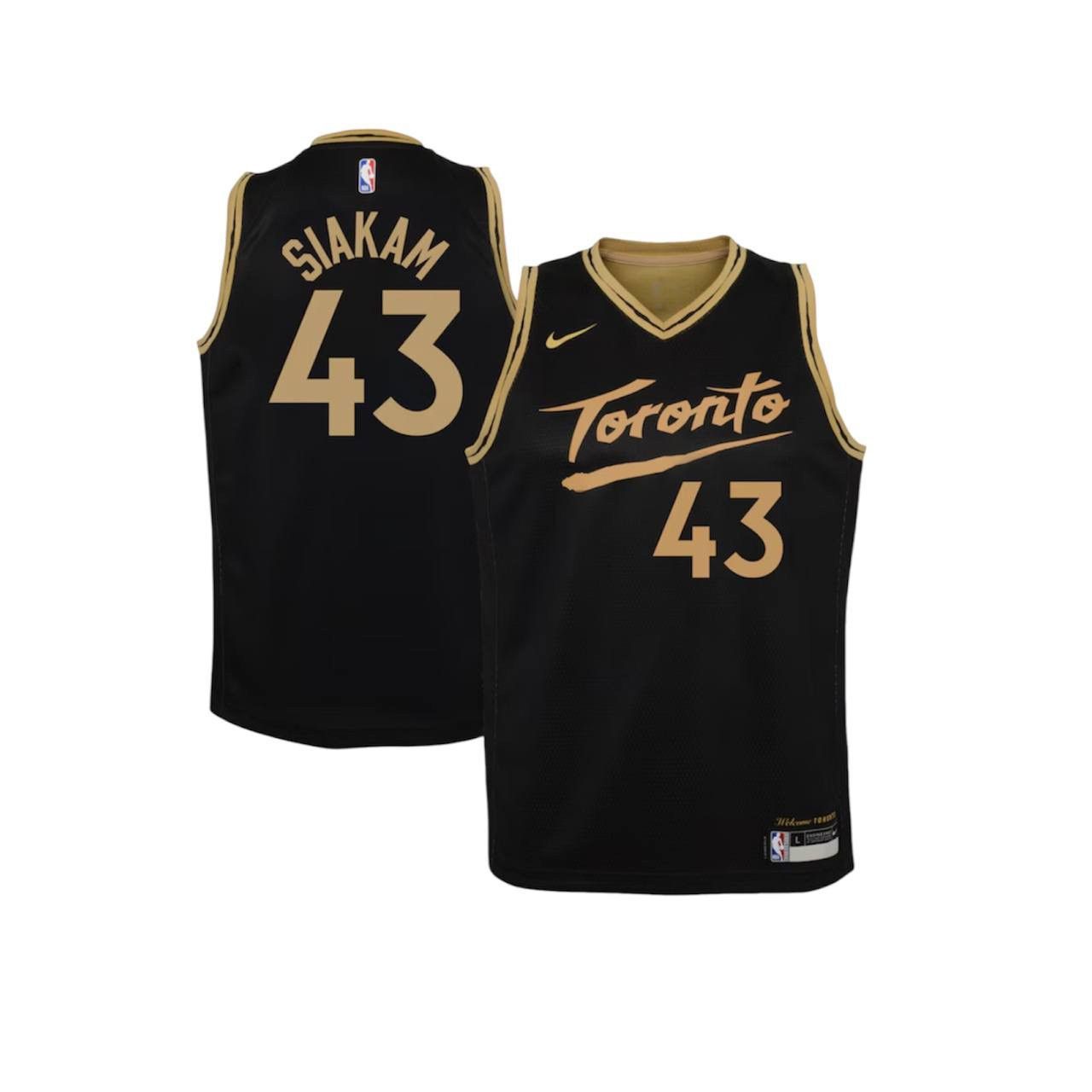 NBA 2020 TORONTO RAPTORS #43 SIAKAM SWINGMAN BASKETBALL JERSEY Size US M / EU 48-50 / 2 - 2 Thumbnail