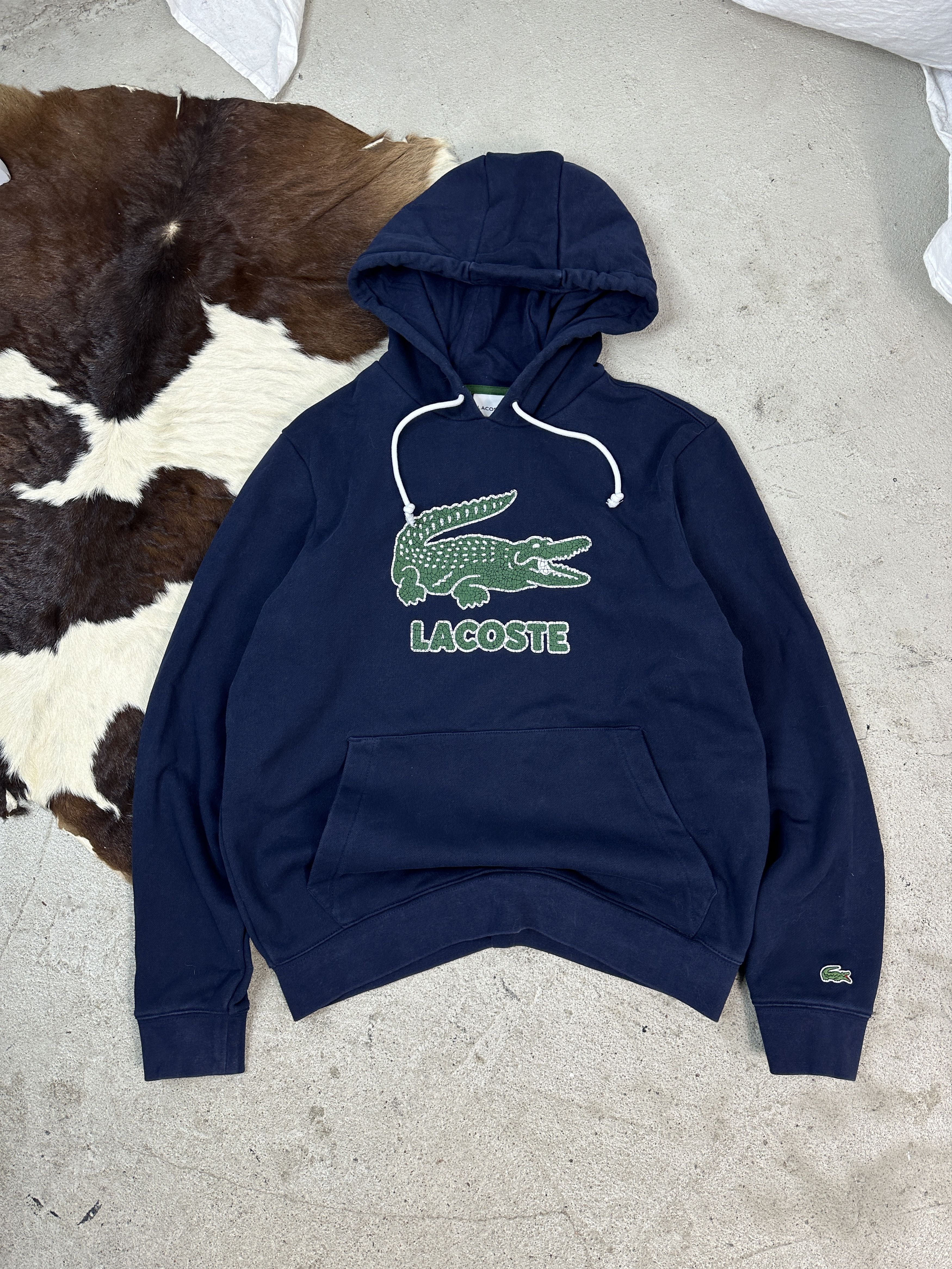 Lacoste × Vintage Vintage Streetwear Sportswear Y2K Lacoste Hoodie Size US M / EU 48-50 / 2 - 1 Thumbnail