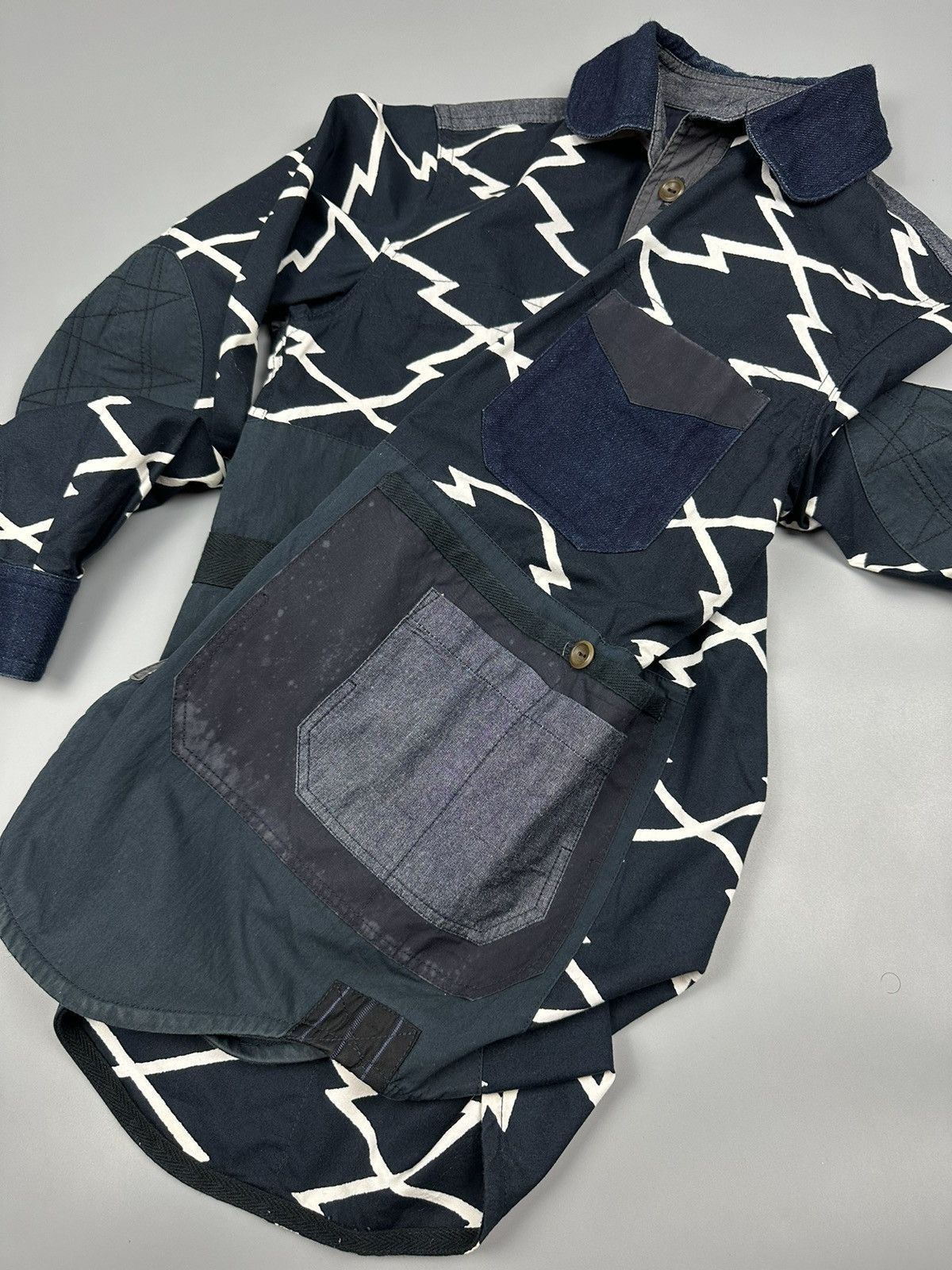 Comme des Garcons Rare Junya Watanabe Man Comme Des Garçons Tactical Patchwork Size US XS / EU 42 / 0 - 8 Thumbnail