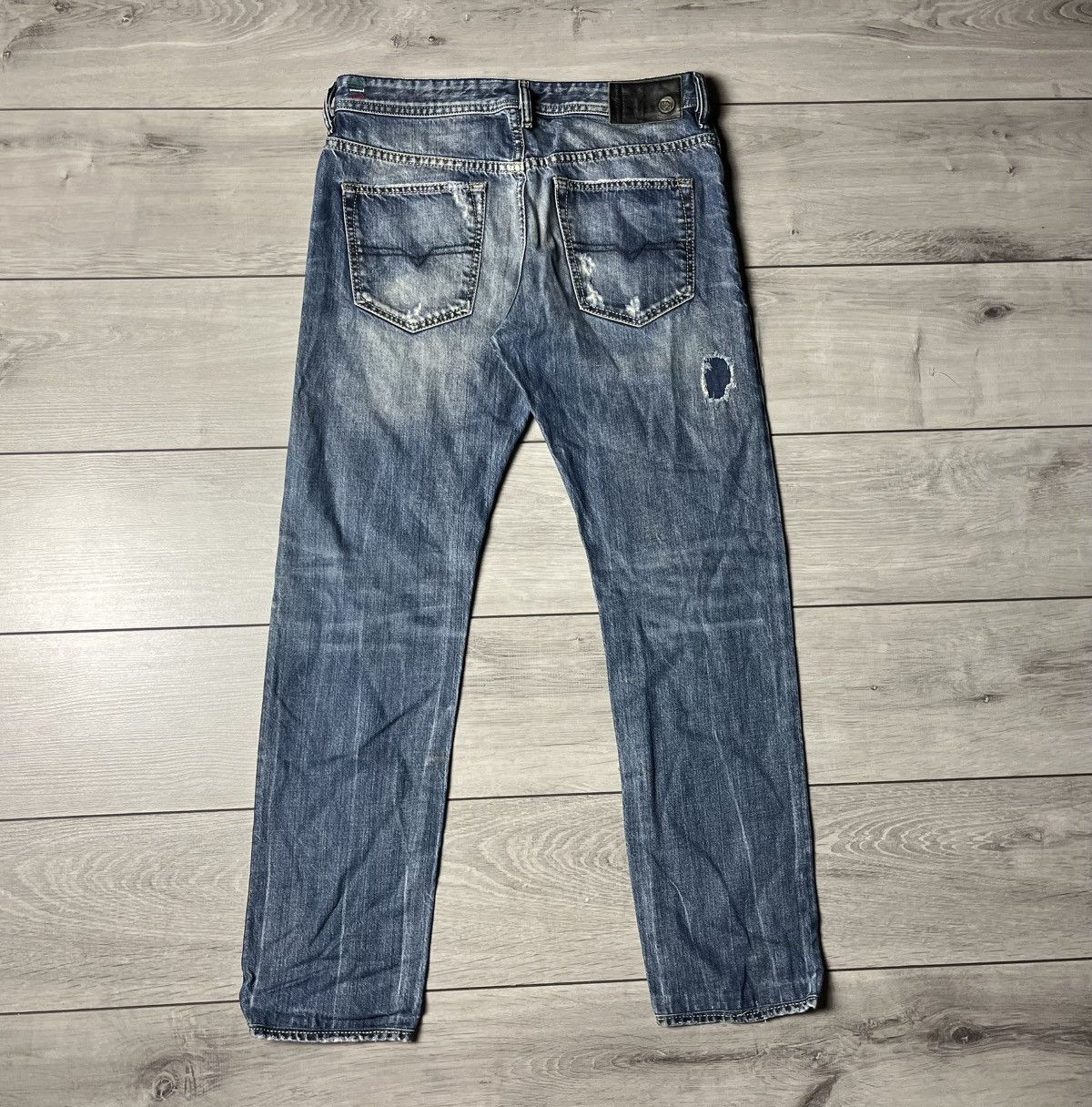 Diesel Diesel denim jeans distressed y2k mod. Buster size 31/32 Size US 31 - 6 Thumbnail