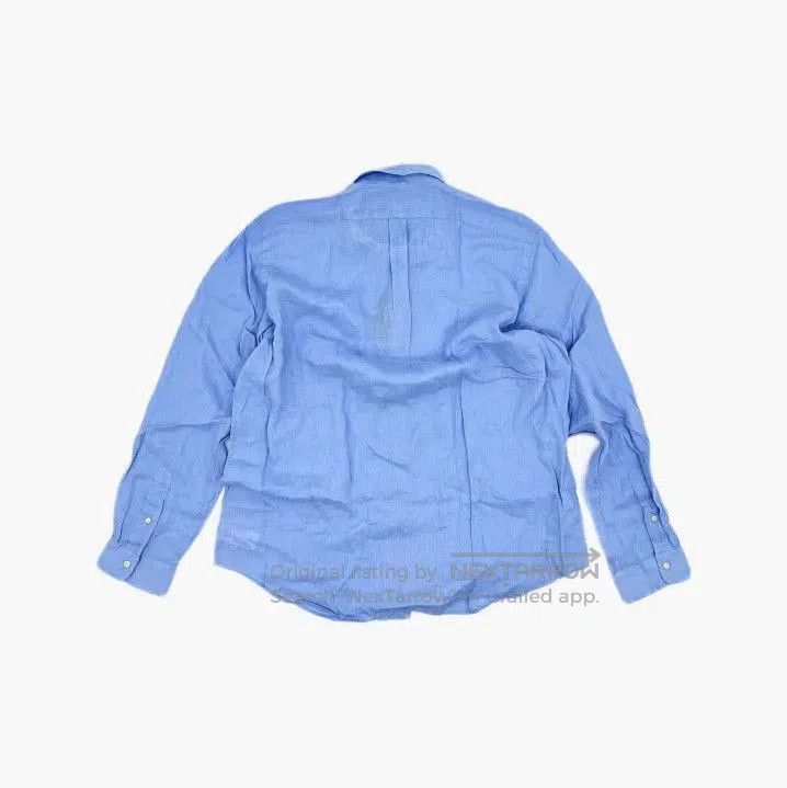 Polo Ralph Lauren Polo Ralph Lauren Men's Blue Logo Button Long. Size US XXL / EU 58 / 5 - 3 Thumbnail