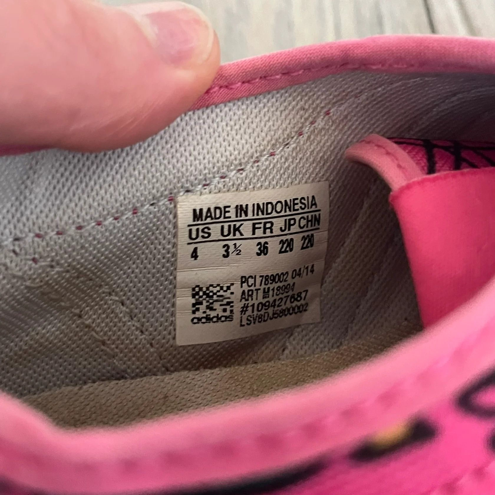 Adidas × Jeremy Scott Jeremy Scott x adidas 2014 P-Sole “Pink” Sneakers Size US 6 / IT 36 - 7 Thumbnail