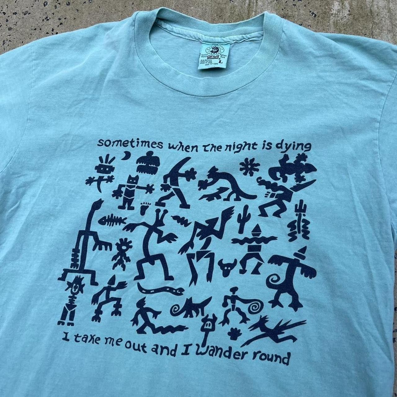 Grateful Dead Vintage 90s GRATEFUL DEAD PETROGLYPHS Single Stitch Shirt Size US L / EU 52-54 / 3 - 3 Thumbnail