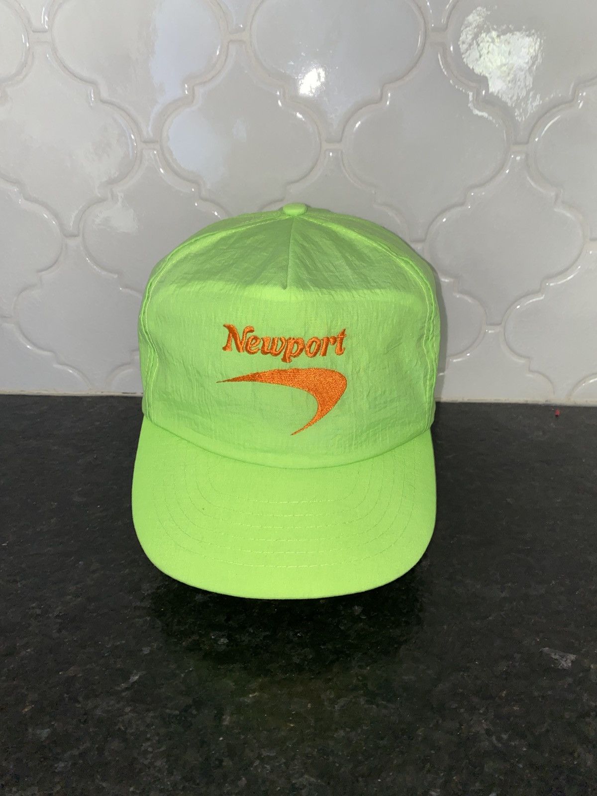 Other Vintage 80s/90s Newport cigarettes nylon snapback Size ONE SIZE - 1 Thumbnail