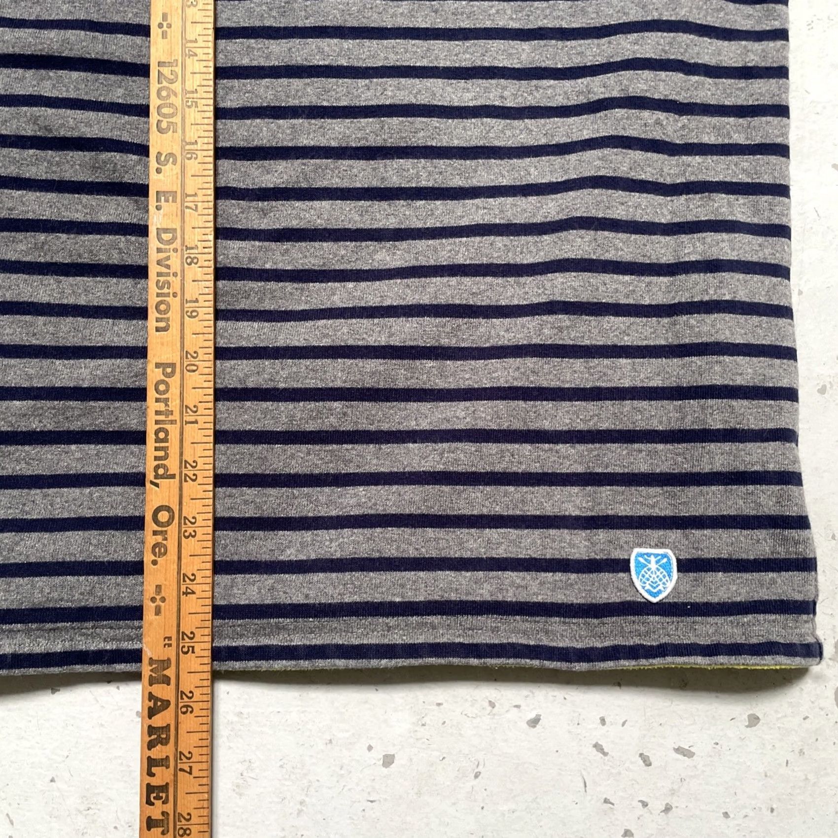 Percival Orcival France Fleece Lined Striped Nautical Sweatshirt Made Japan 5 (M-L) Unisex Adults Multicolor Size US S / EU 44-46 / 1 - 5 Thumbnail