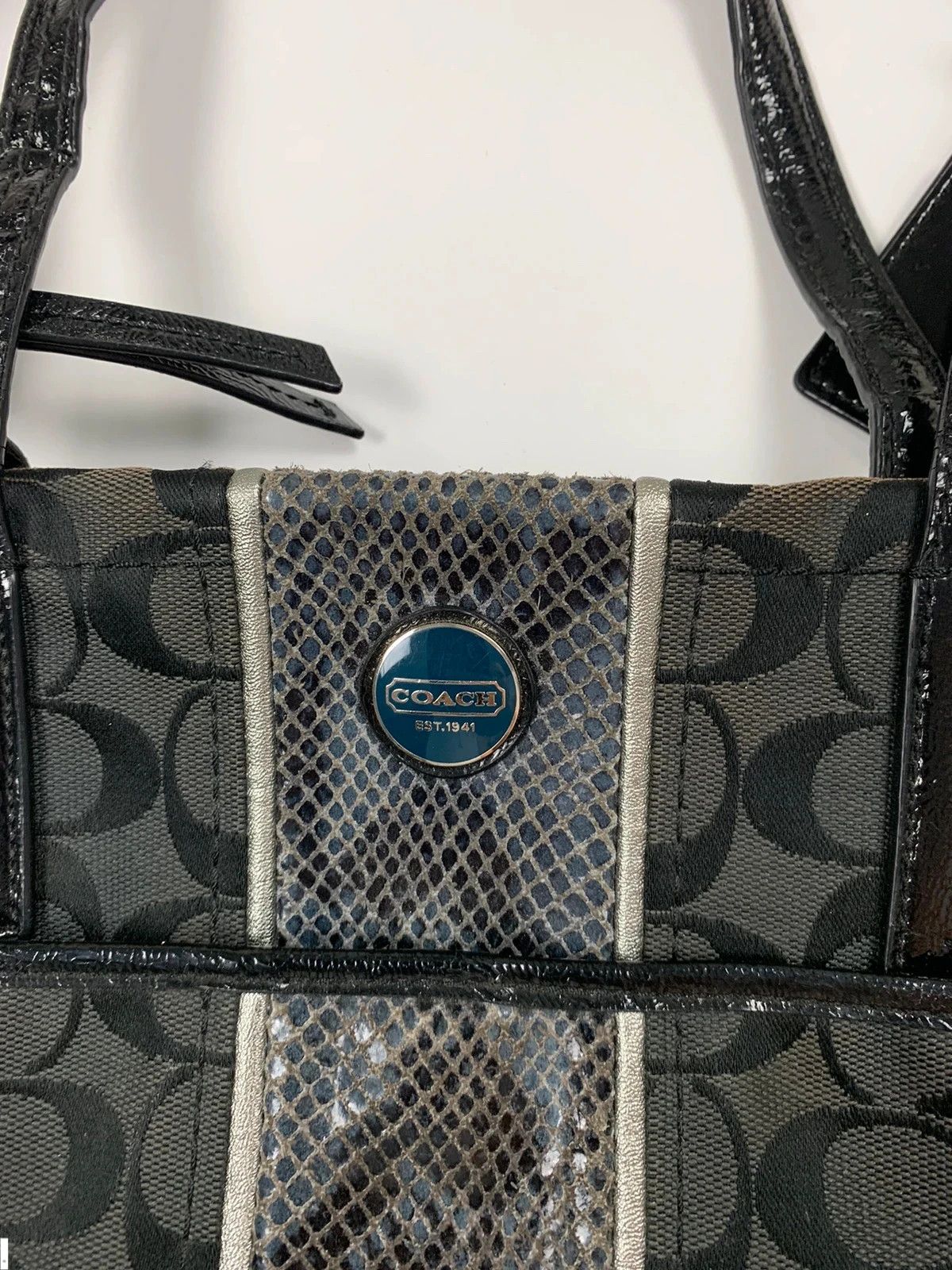 Coach Coach est. 1941 vintage logo shoulder bag handbag Size ONE SIZE - 2 Thumbnail