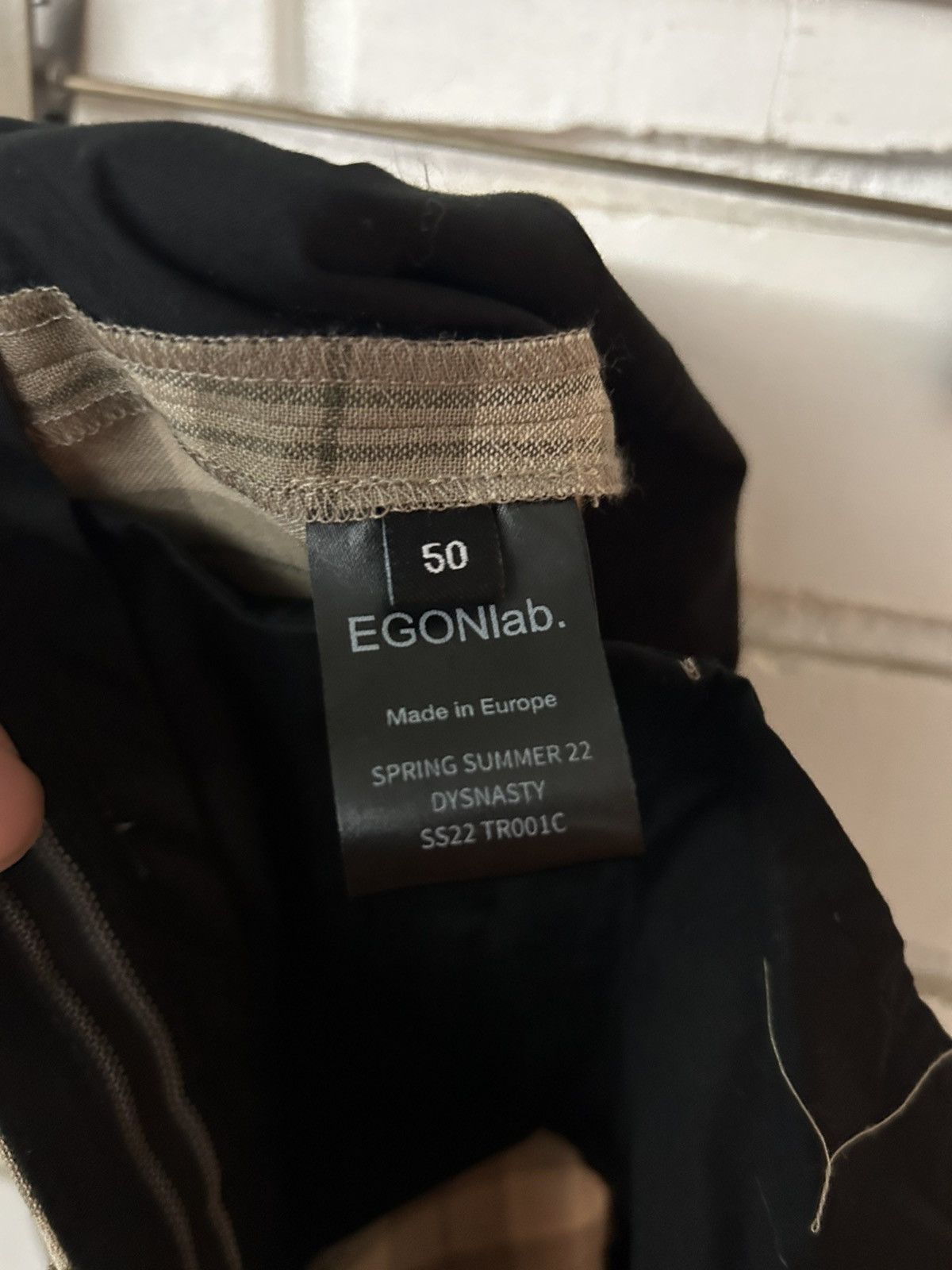 Other EGONlab Checkered Trousers (sz50) Size US 34 / EU 50 - 4 Thumbnail