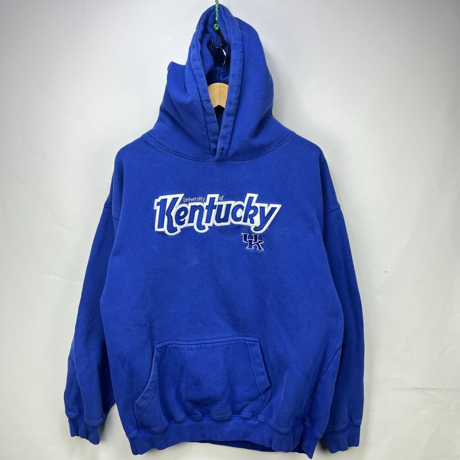 Vintage Vintage 90s University of Kentucky Wildcats Hoodie XL Size US XL / EU 56 / 4 - 1 Thumbnail
