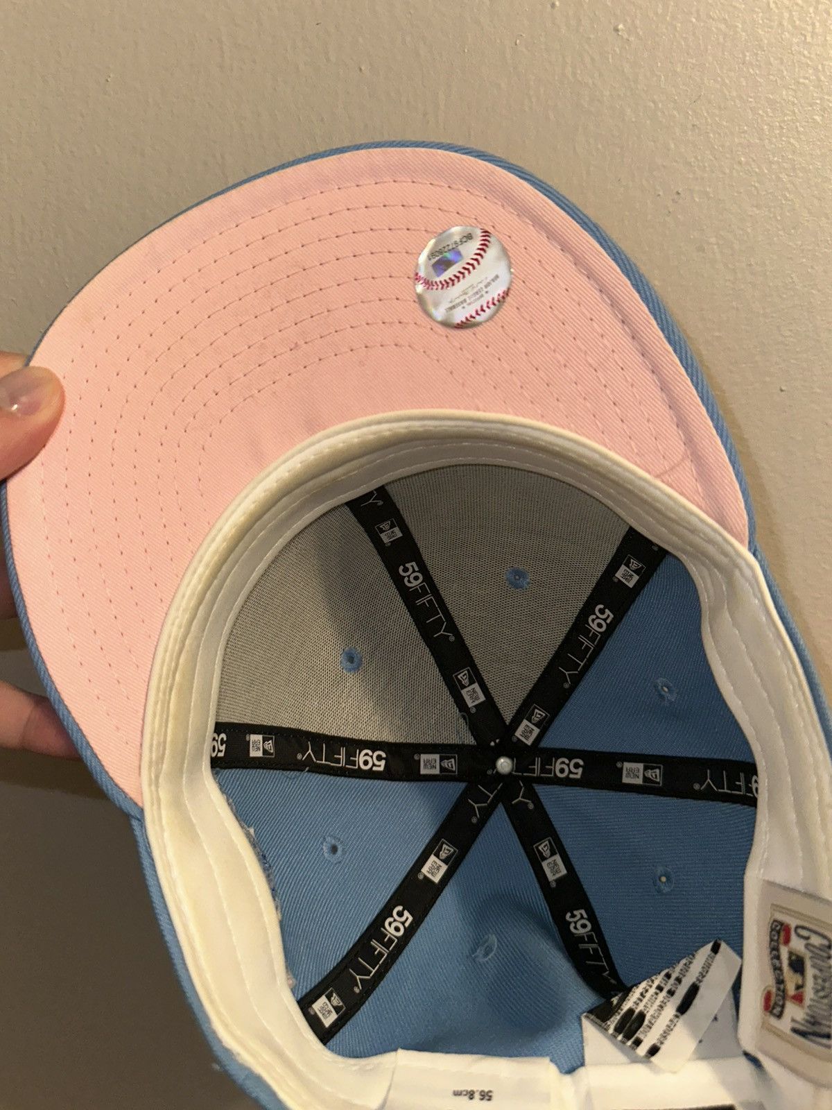 New Era New york Yankees cotton candy Size 46 - 3 Thumbnail