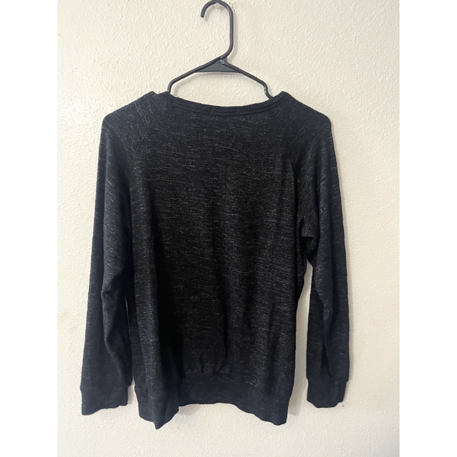 Buffalo David Bitton Buffalo David Bitton Women's Blouse Pullover Round Neck Long Sleeve Black M Size Size M / US 6-8 / IT 42-44 - 3 Thumbnail