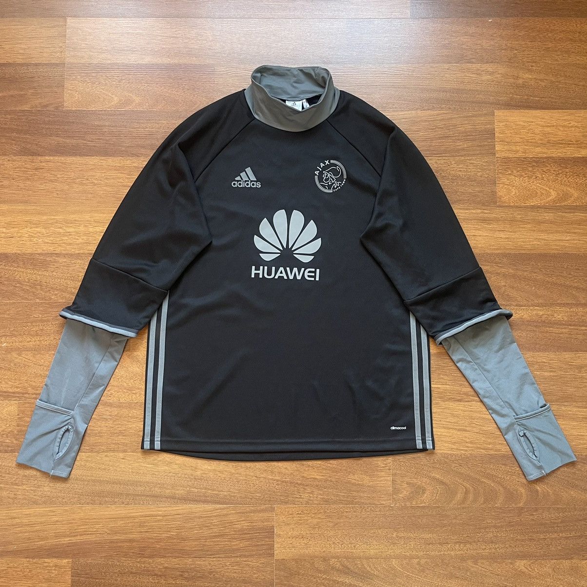 Adidas AJAX ADIDAS 2016/2017 FOOTBALL SOCCER TRAINING TRACK TOP Size US L / EU 52-54 / 3 - 1 Thumbnail
