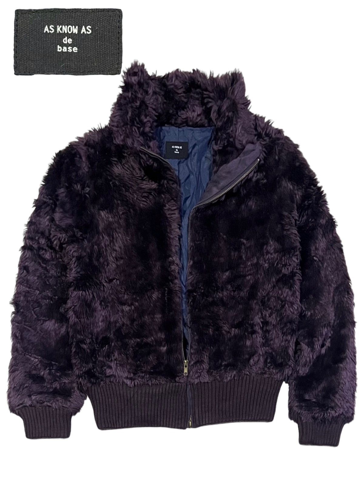 Japanese Brand × Vintage VINTAGE AS KNOW AS DE BASE FUR JACKET Size S / US 4 / IT 40 - 1 Thumbnail
