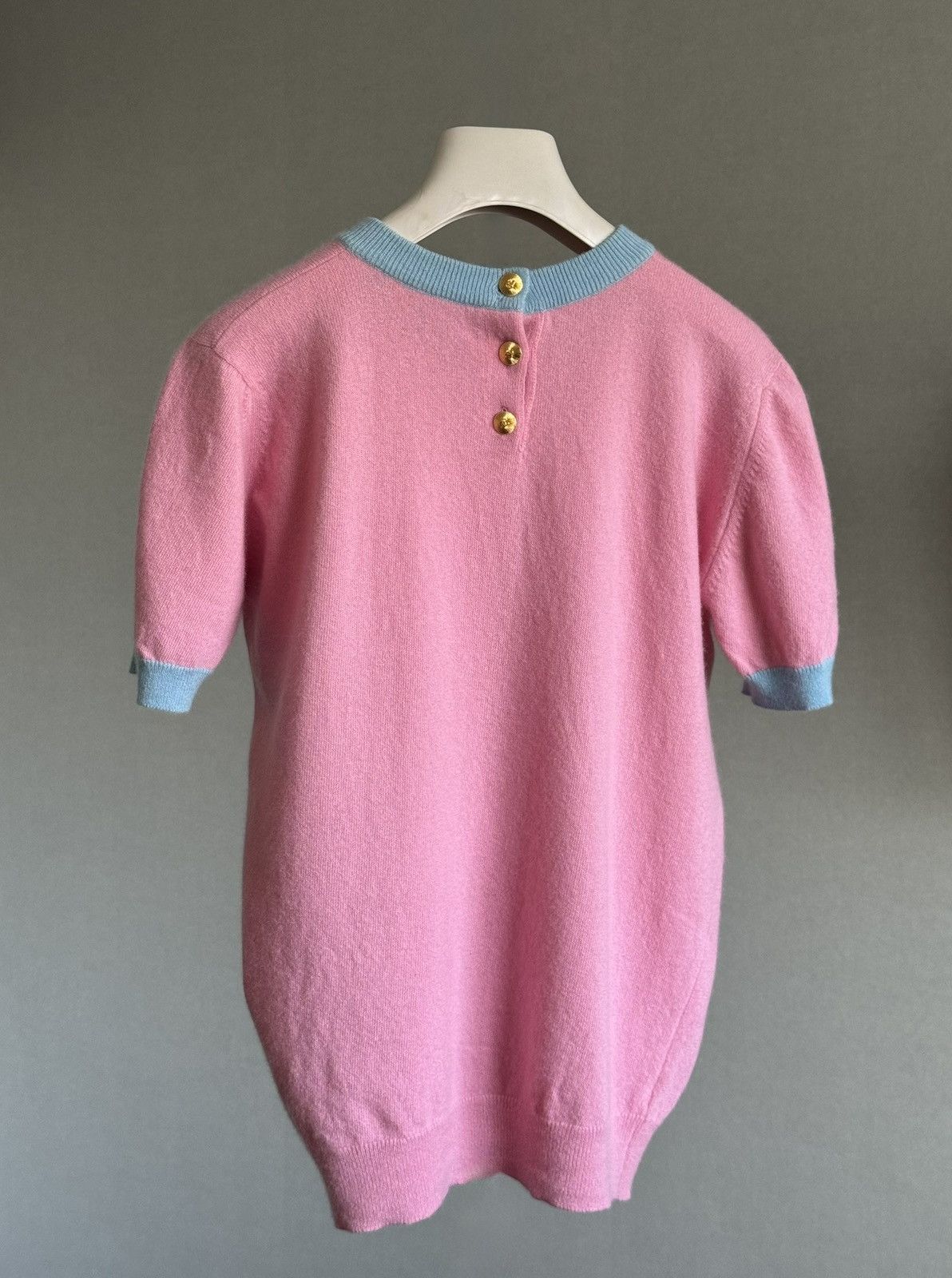 Chanel Vintage Chanel Cashmere top Size L / US 10 / IT 46 - 4 Thumbnail