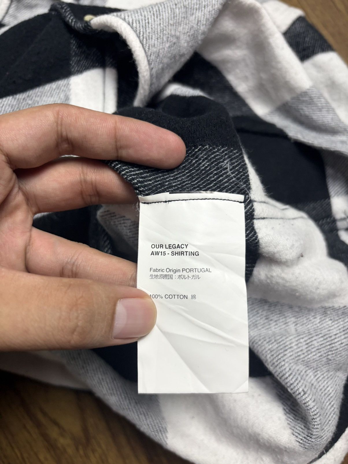 Our Legacy FREE TAX! AW15 Our Legacy Shirting Flannel Shirt Size US M / EU 48-50 / 2 - 8 Thumbnail
