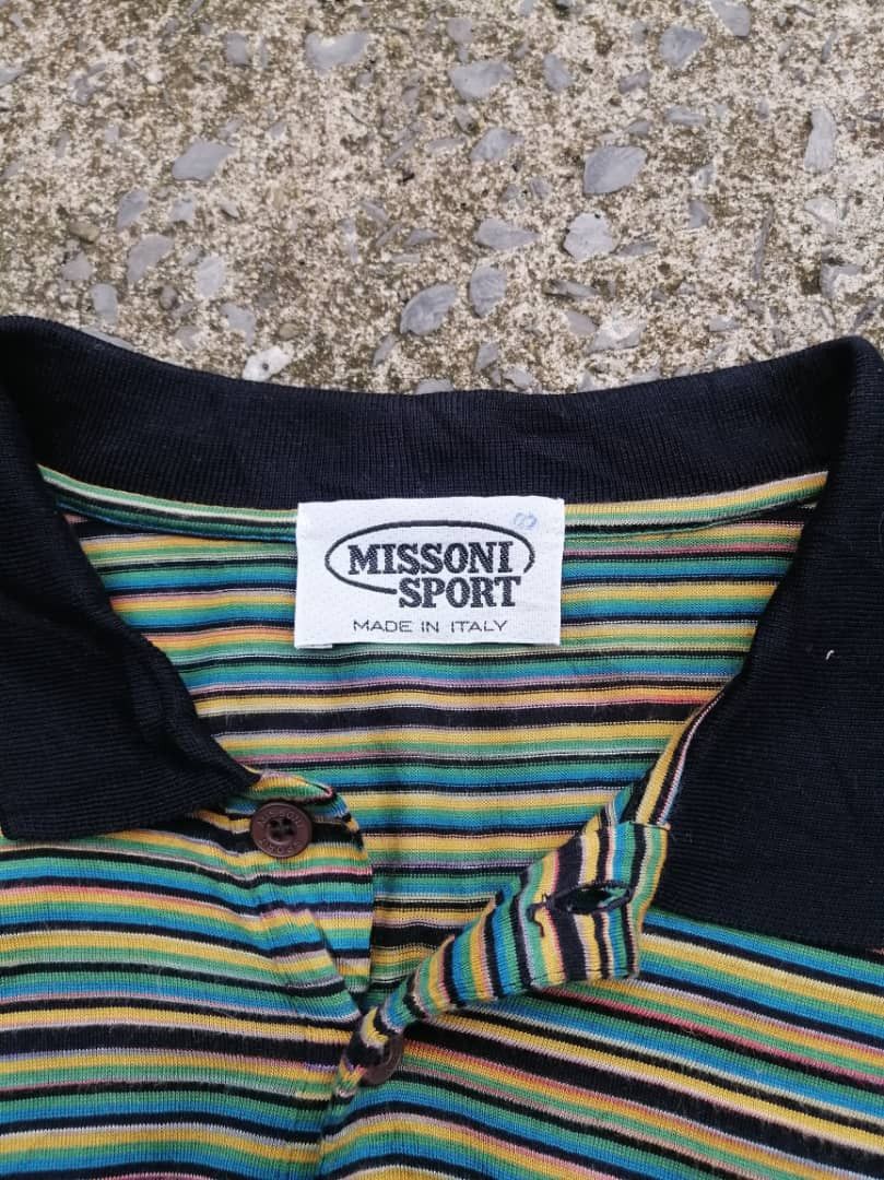 Missoni Missoni Sport Made In Italy Polos Shirt Size US S / EU 44-46 / 1 - 4 Thumbnail