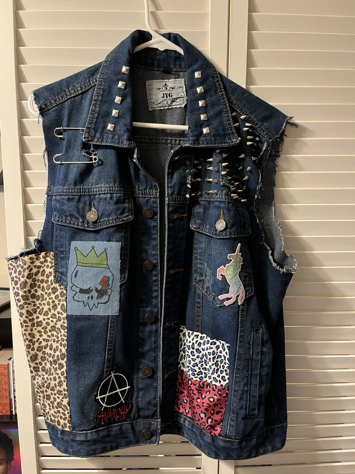 Other Punk rock denim vest Size US M / EU 48-50 / 2 - 1 Thumbnail