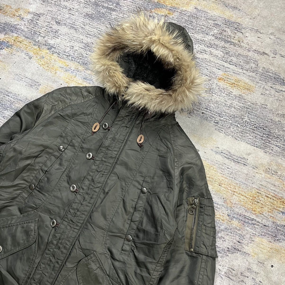If Six Was Nine And A Raccoon fur bomber jacket Lgb if six was nine style Size US L / EU 52-54 / 3 - 7 Thumbnail