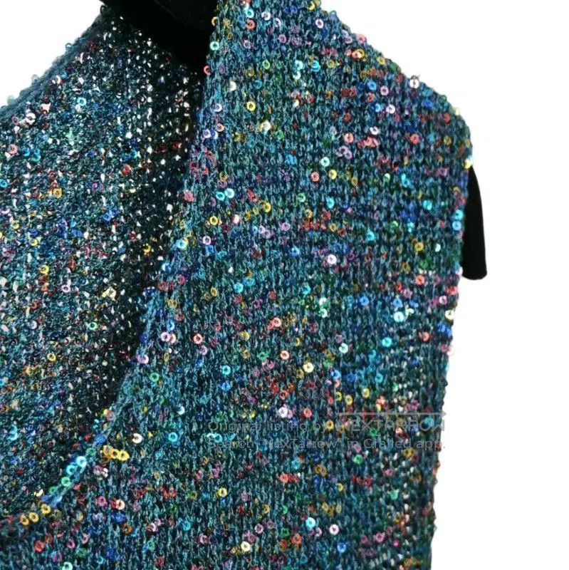 Loewe Loewe Summer Peacock Green Knit Top . Size S / US 4 / IT 40 - 3 Thumbnail