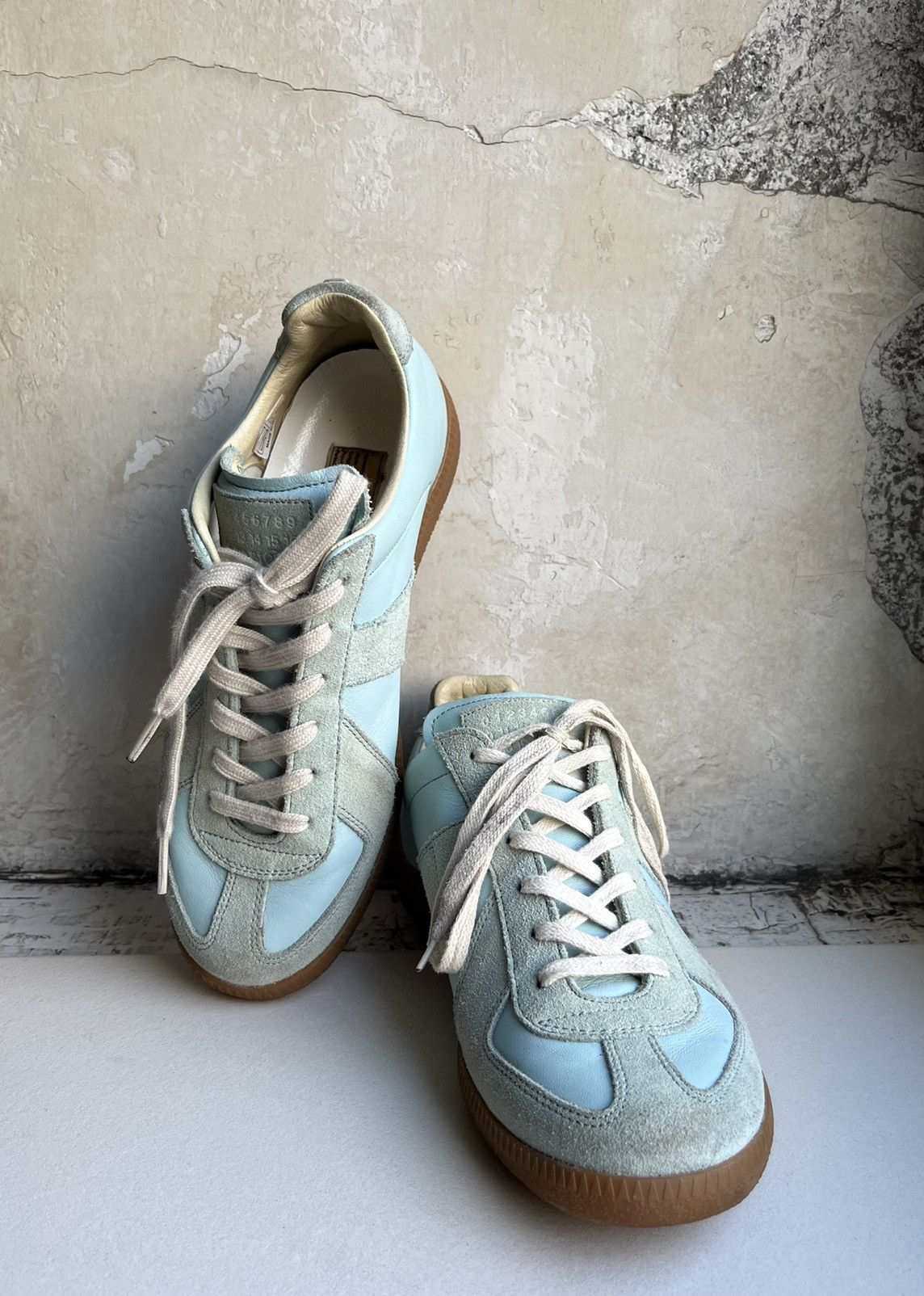 Maison Margiela Martin Era Replica Leather Trainers Size US 8 / IT 38 - 2 Thumbnail