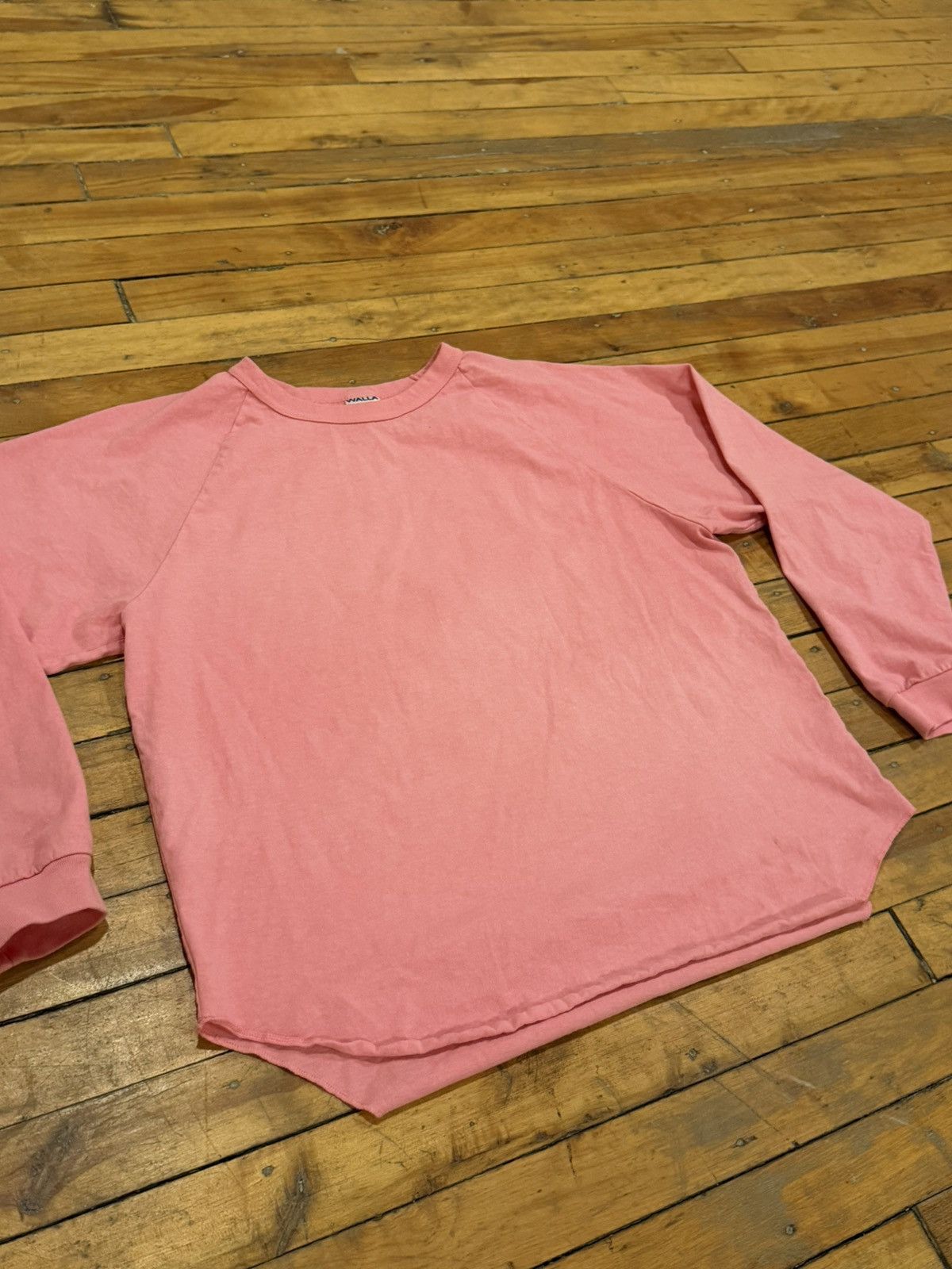 Kapital Walla Walla Japanese Raglan Long Sleeve Light Pink Size US L / EU 52-54 / 3 - 1 Thumbnail