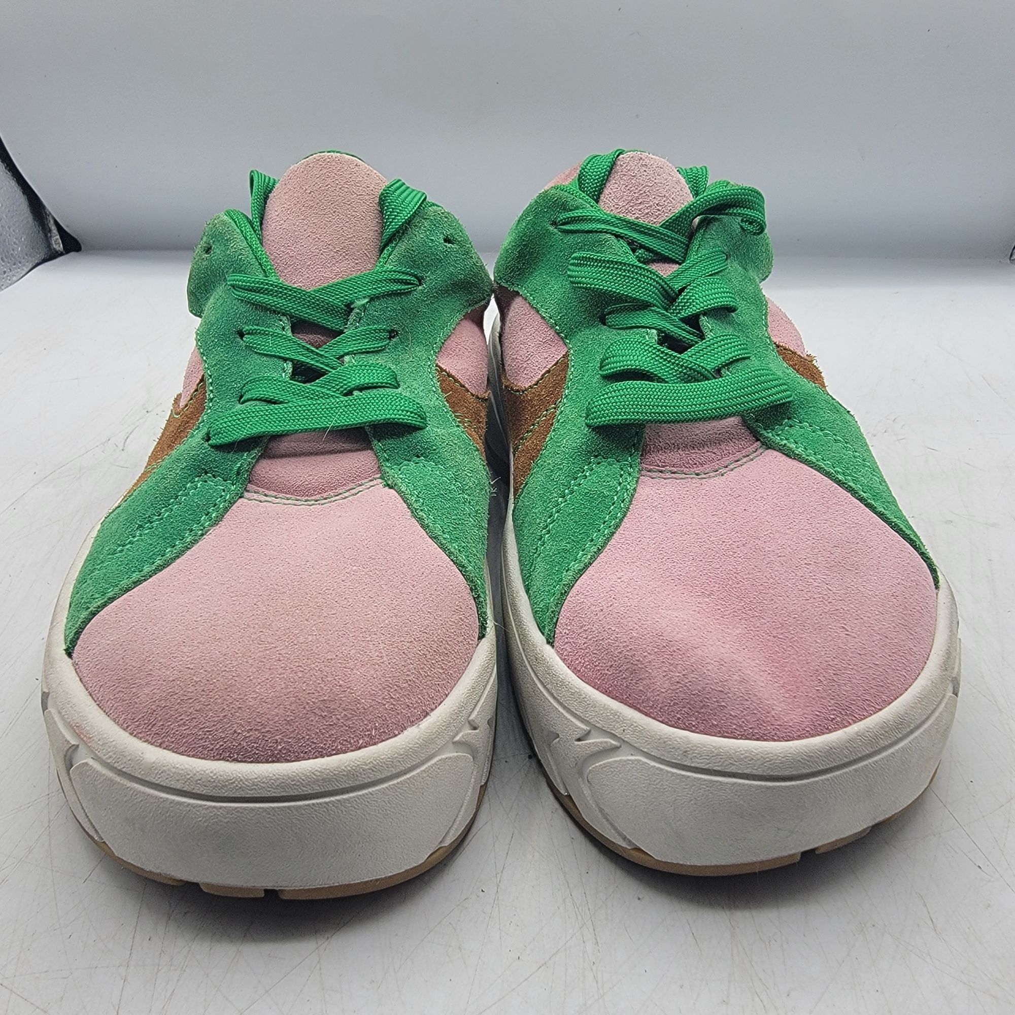 Jeffrey Campbell Jeffery Campbell Limit Platform Womens 7.5 Pink Green Sneake Size US 7.5 / IT 37.5 - 2 Thumbnail
