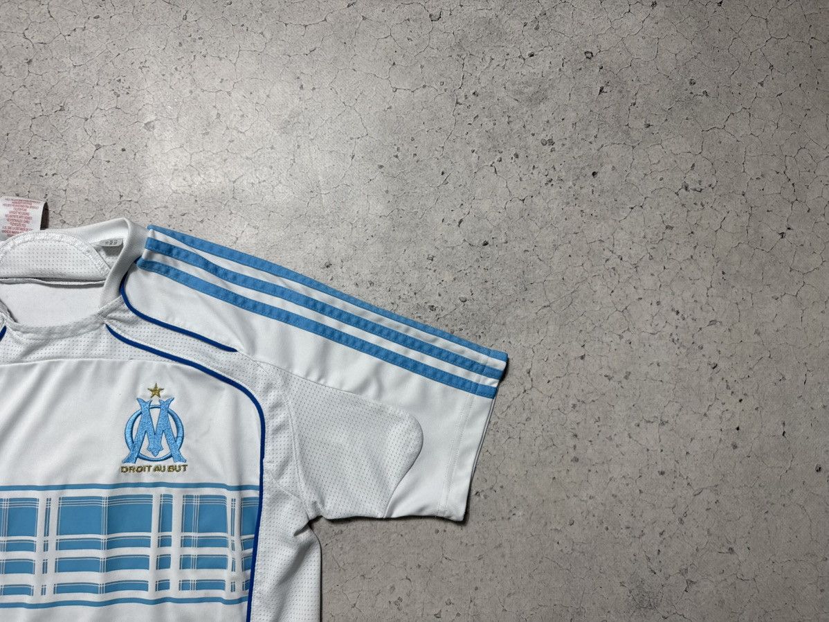 Adidas Adidas FC Olympique Marseille 2010/2011 Soccer Jersey Size US XS / EU 42 / 0 - 3 Thumbnail