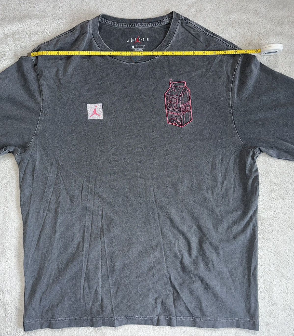 Jordan Brand × Lyrical Lemonade × Nike Jordan Brand x Lyrical Lemonade Long Sleeve Size US L / EU 52-54 / 3 - 6 Thumbnail