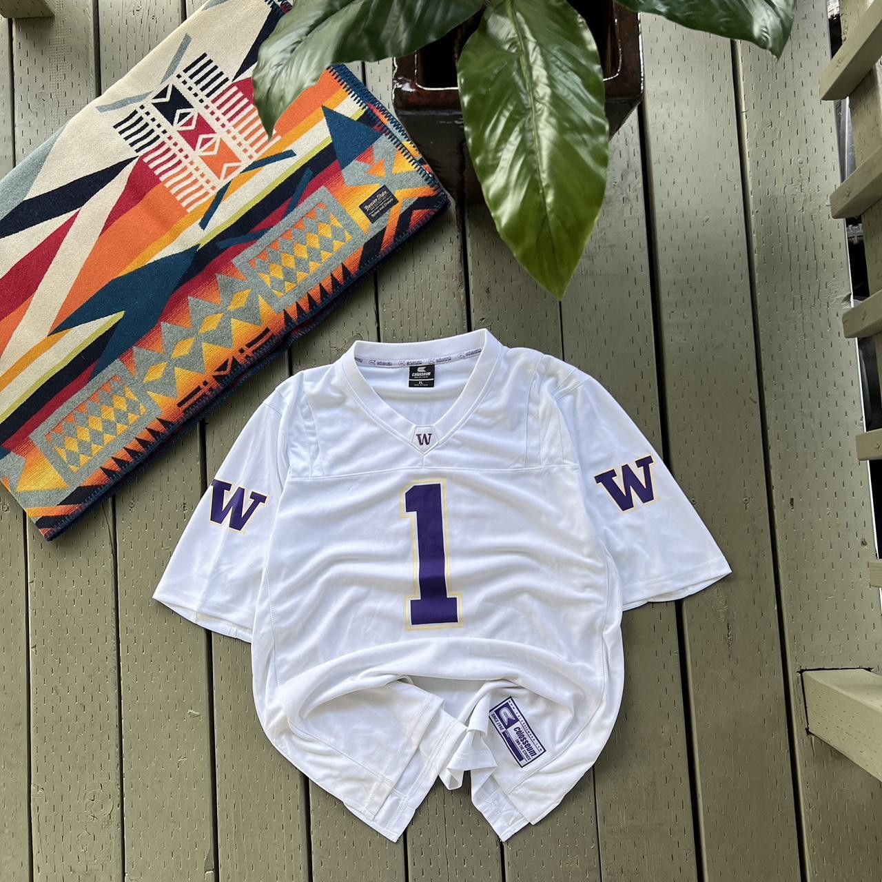 Vintage WASHINGTON HUSKIES JERSEY NFL AMERICAN FOOTBALL JERSEY Size US XL / EU 56 / 4 - 1 Thumbnail