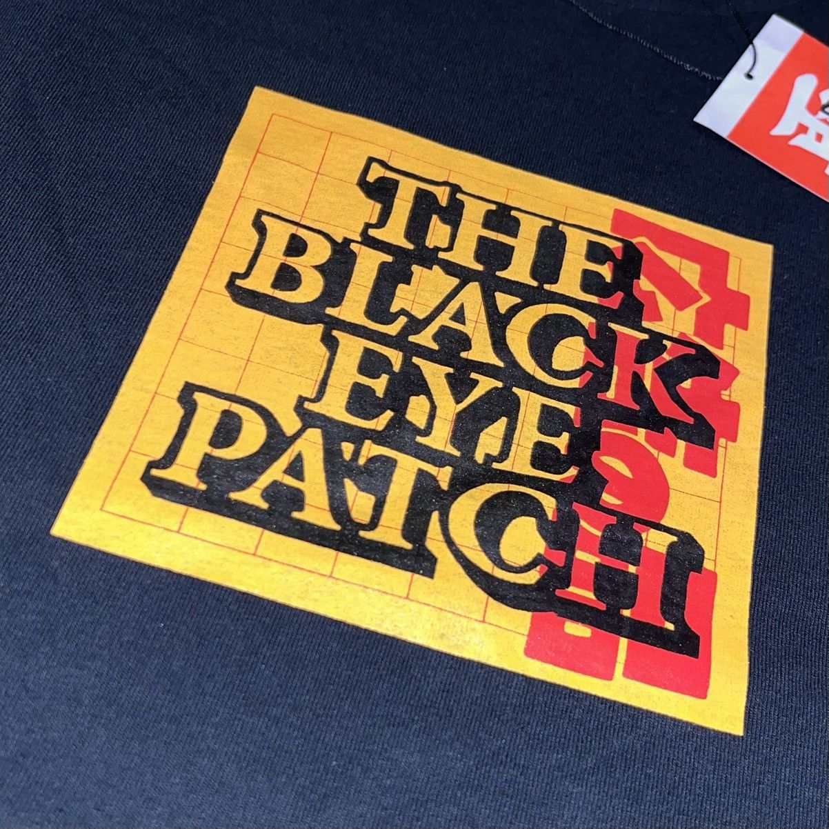 BlackEyePatch The Black Eye Patch As Advertised Label T-Shirt Black Medium Size US M / EU 48-50 / 2 - 3 Thumbnail