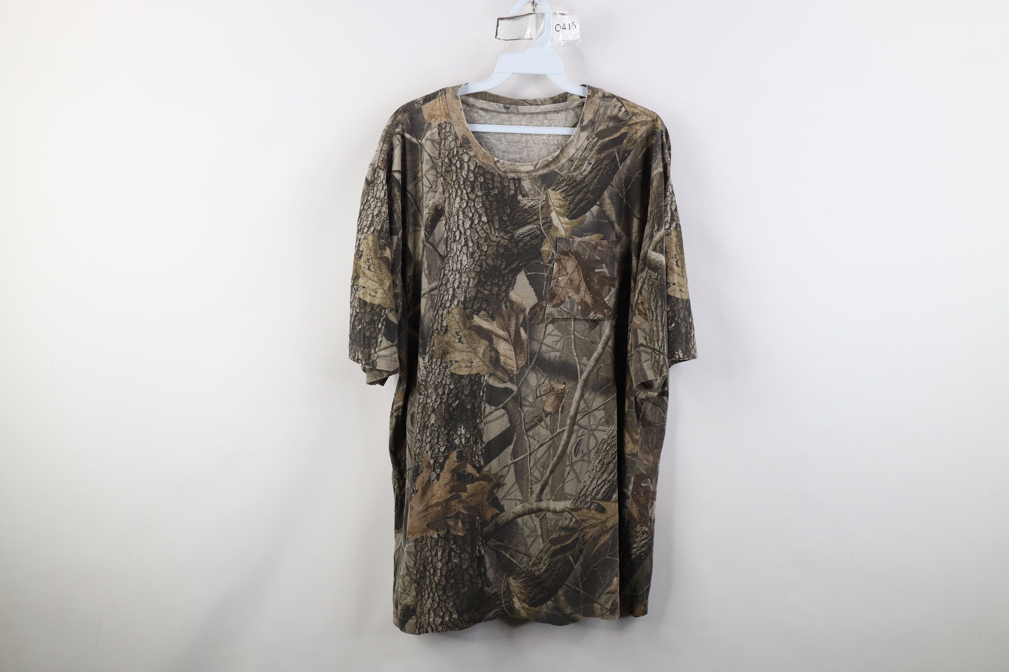 Vintage Vintage 90s Y2K Streetwear Camouflage Pocket T-Shirt Size US XL / EU 56 / 4 - 1 Thumbnail