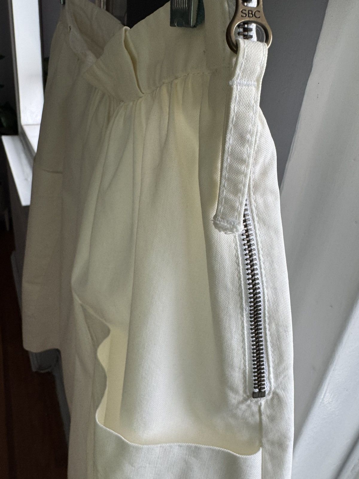 Chloe Chloé White Cotton Skirt – Size 6 US / 42 IT – Made in Italy Size 28" / US 6 / IT 42 - 7 Thumbnail