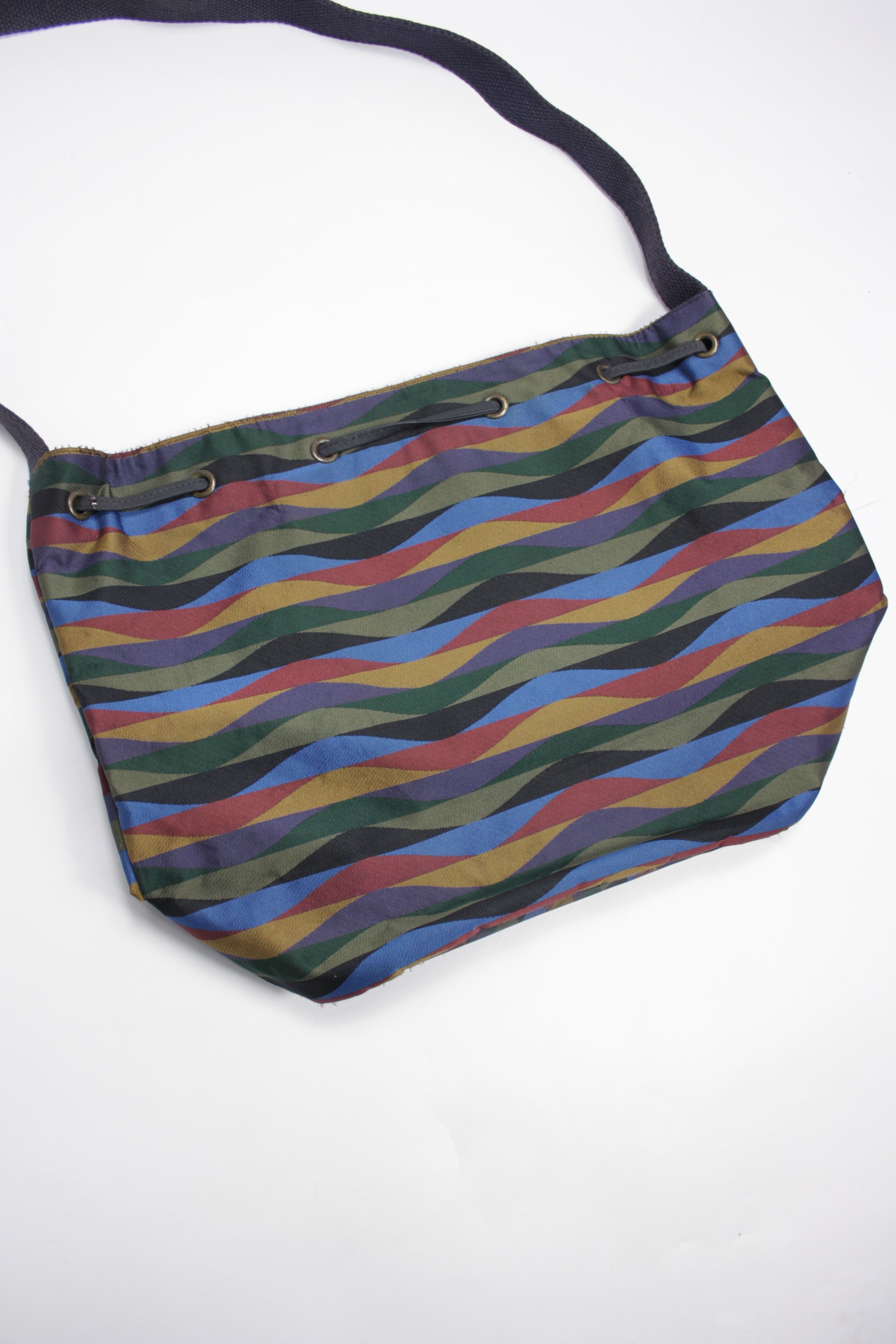 Designer × Missoni Missoni Wave Canvas Shoulder Handle Bag Size ONE SIZE - 4 Thumbnail