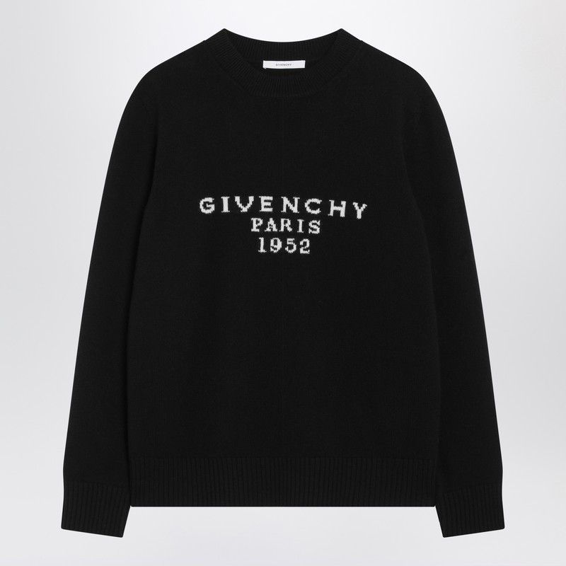 Givenchy Givenchy Black Wool And Cashmere Sweater Size M / US 6-8 / IT 42-44 - 1 Thumbnail