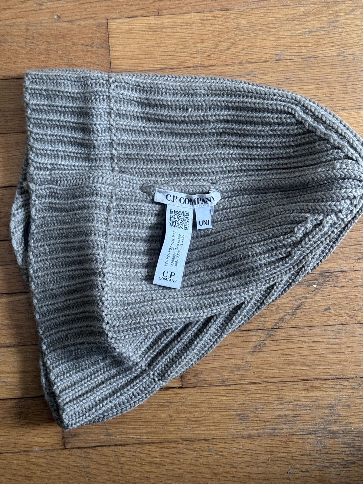 C.P. Company Merino wool goggle beanie Size ONE SIZE - 4 Thumbnail