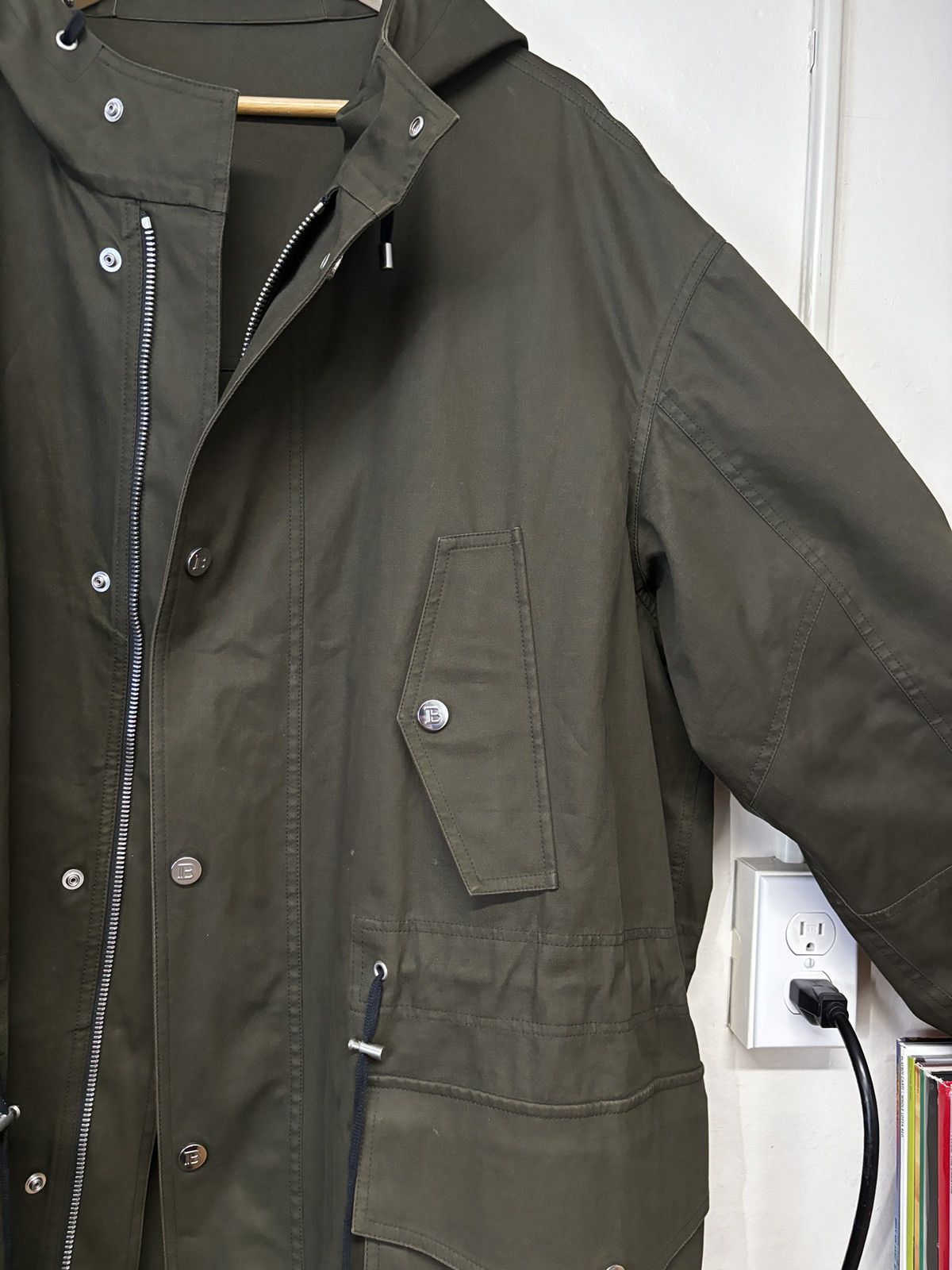 Balmain Balmain Fishtail Parka Coat Size US L / EU 52-54 / 3 - 4 Thumbnail
