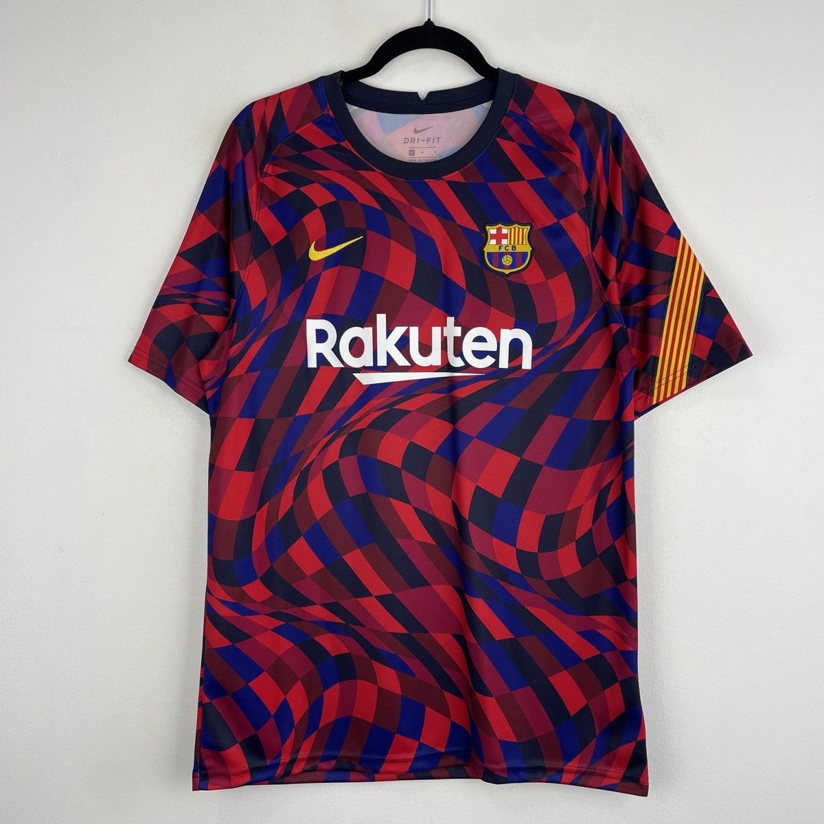 Barcelona Pre-Match Nike Jersey Shirt Men 2020/2021 size L