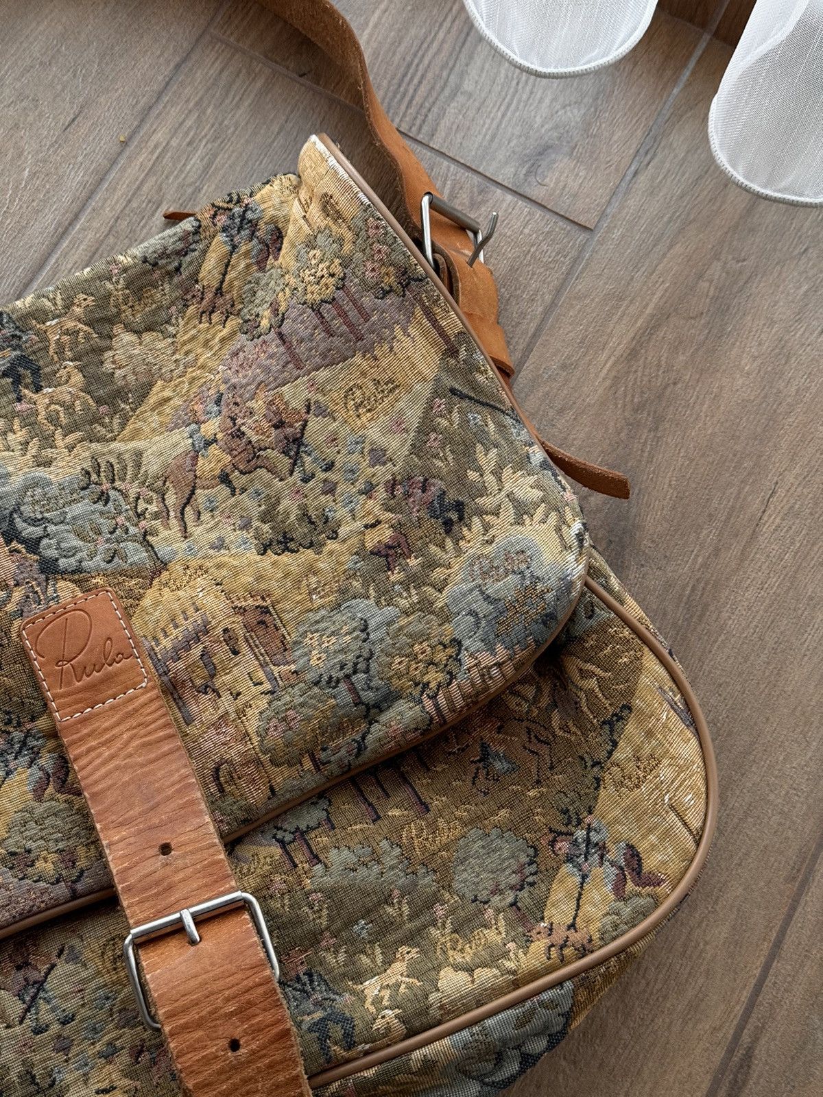 Japanese Brand × Vintage Vintage Rula Japanese Archival Full Embroidered Bag Size ONE SIZE - 6 Thumbnail