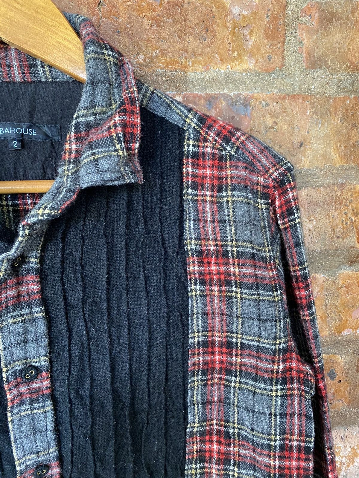 ABAHOUSE × Japanese Brand × Nepenthes 2000s Abahouse check and pleated western wool Size US M / EU 48-50 / 2 - 6 Thumbnail