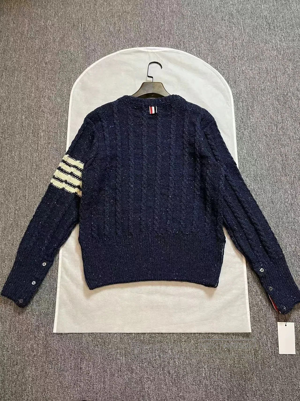 Thom Browne Thom Browne Navy Knit Sweater Men's. Size US XS / EU 42 / 0 - 2 Thumbnail