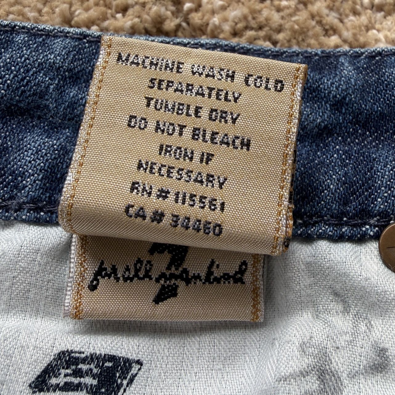 7 For All Mankind For All Mankind A-Pocket Bootcut - USA Size 26" / US 2 / IT 38 - 8 Thumbnail