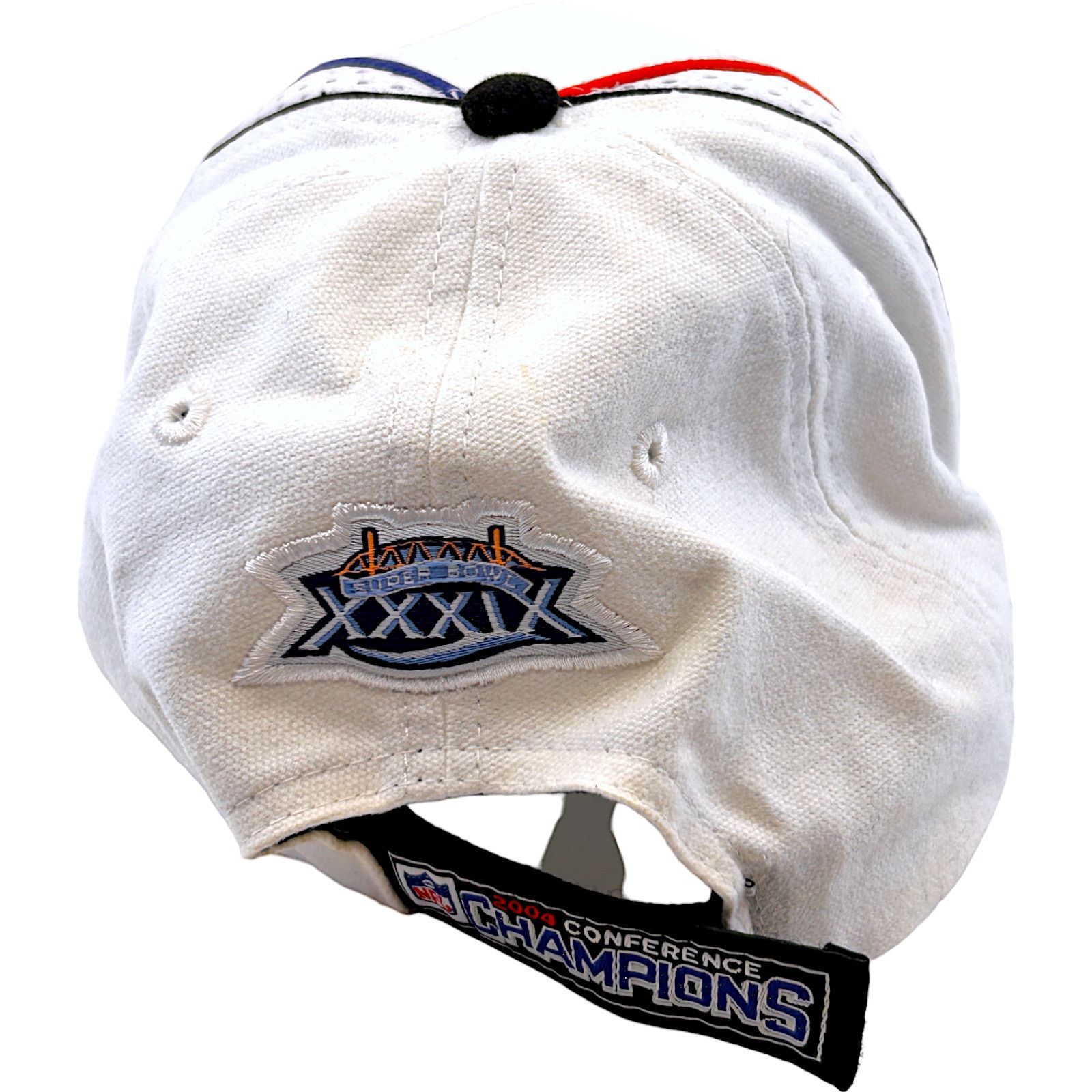 NFL × Reebok New England Patriots 2004 AFC Champions Reebok Hat Size ONE SIZE - 4 Thumbnail