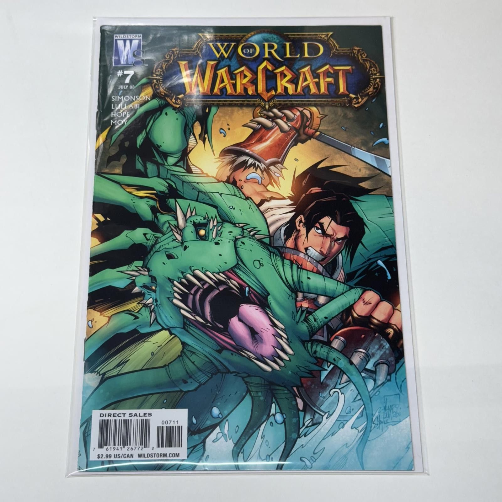 Designer Wildstorm World of Warcraft #7 JUL 2008 WoW Comic Book 1st Size ONE SIZE - 6 Thumbnail