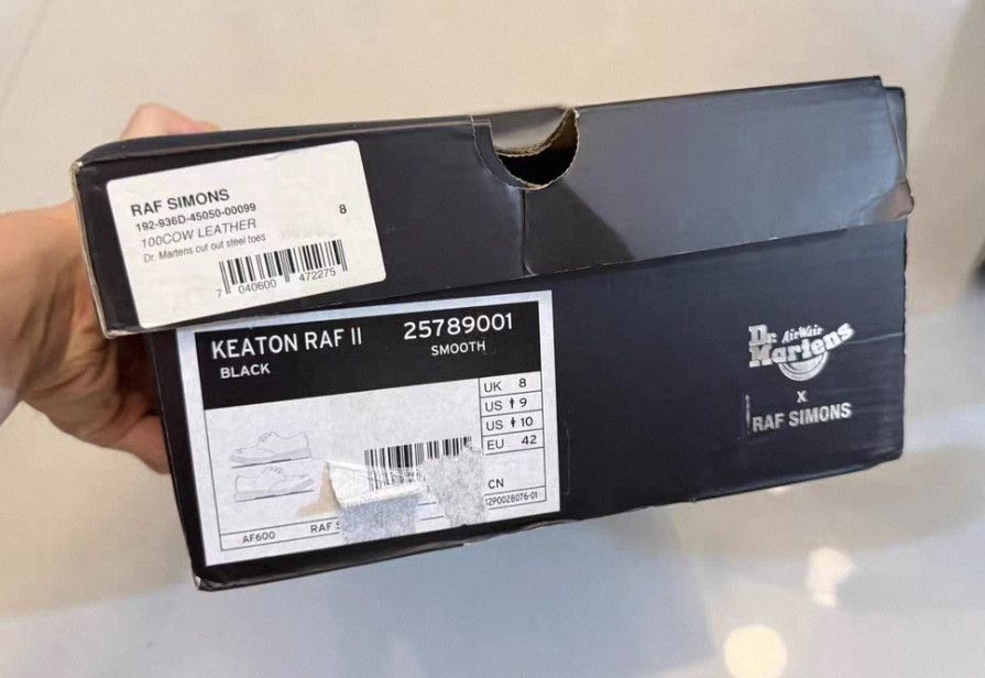 Raf Simons Raf Simons x Dr. Martens Double Iron Headed Leather Shoes Size US 9 / EU 42 - 6 Thumbnail