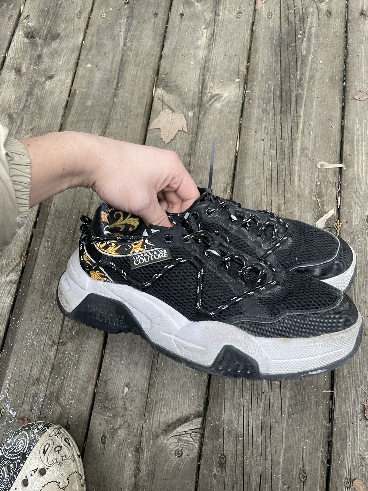 Versace Versace Casual Sneakers Size 8 Size US 8 / EU 41 - 1 Thumbnail